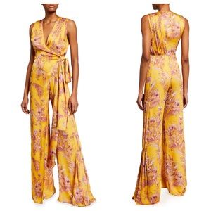 Alexis Tuscan palm Kamiko jumpsuit